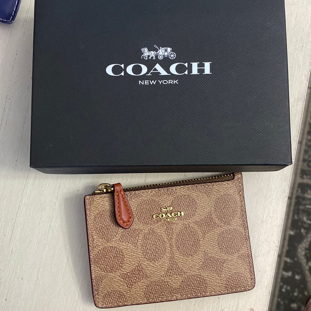 Coach Mini Skinny ID case